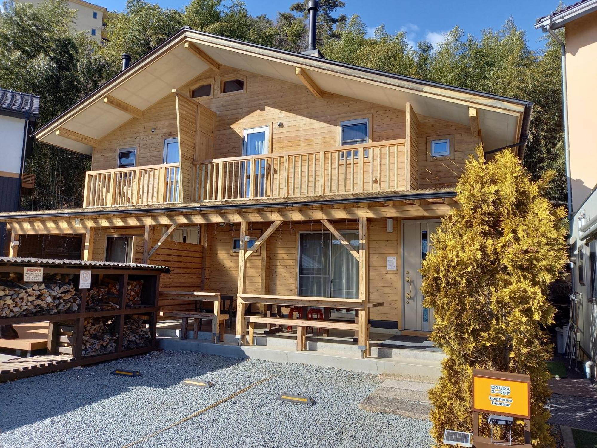 Villa Orange Cabin Fujikawaguchiko Dış mekan fotoğraf